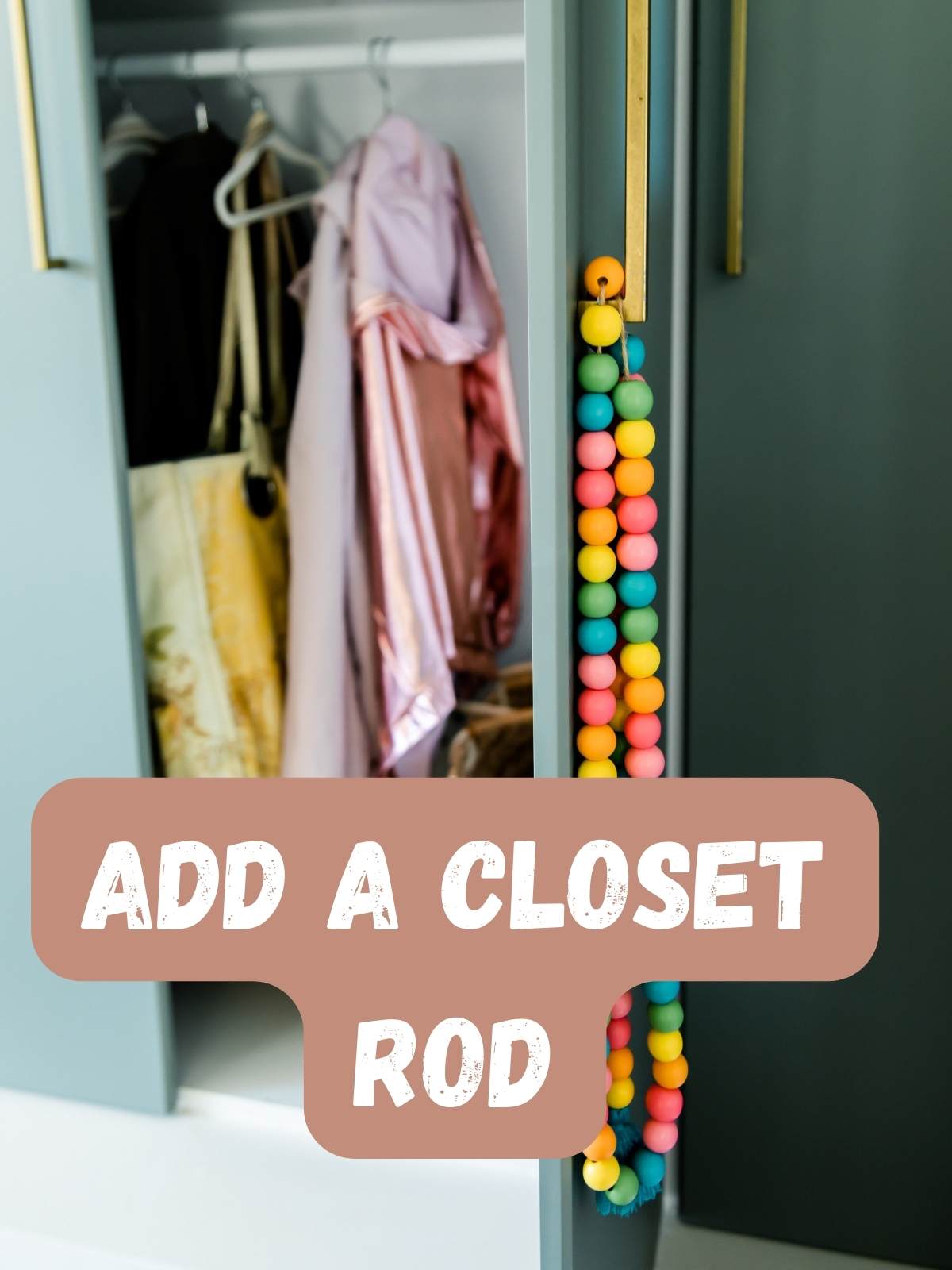 How to organize entry closet with kids