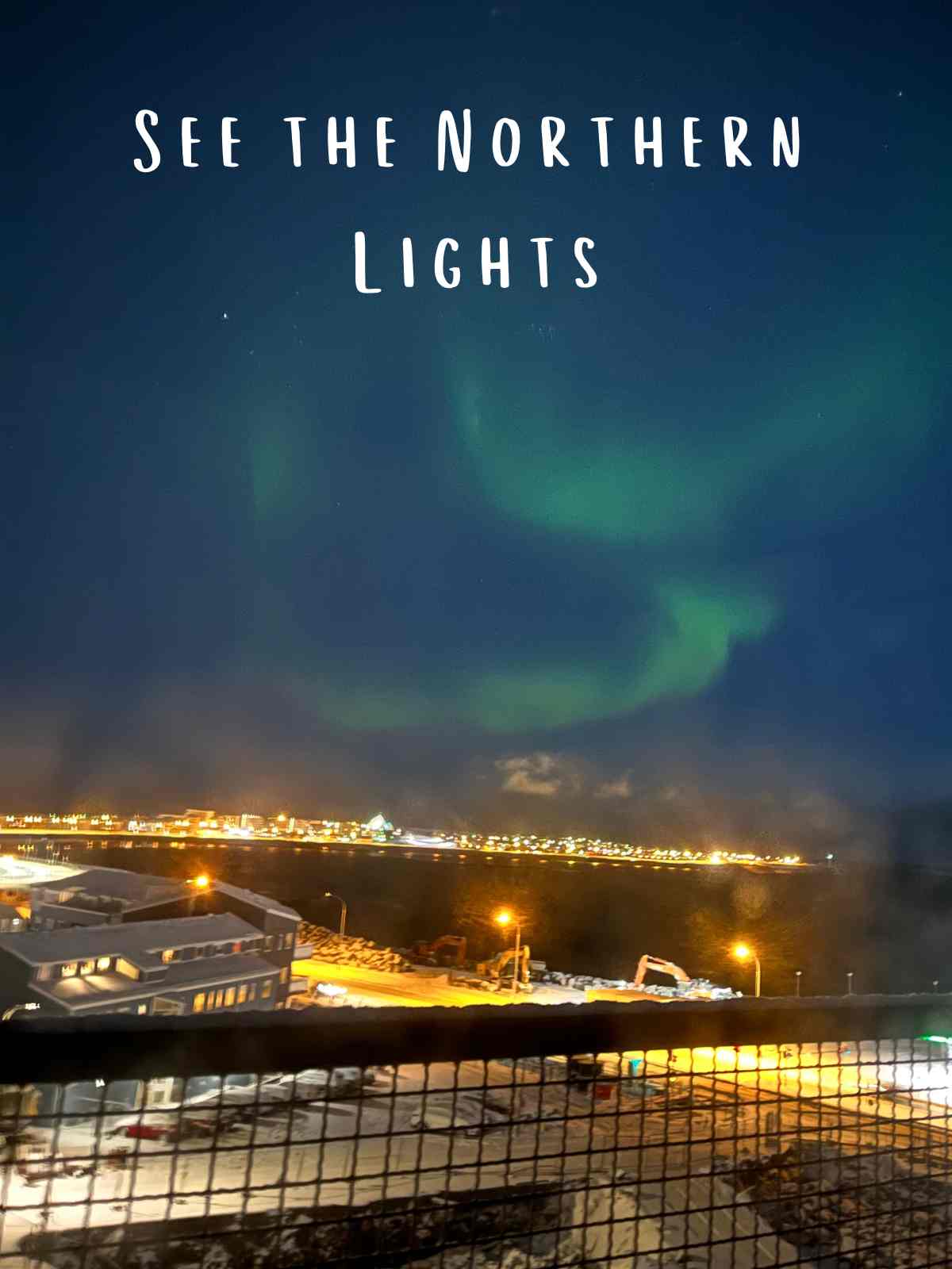 See the northern Lights in Iceland