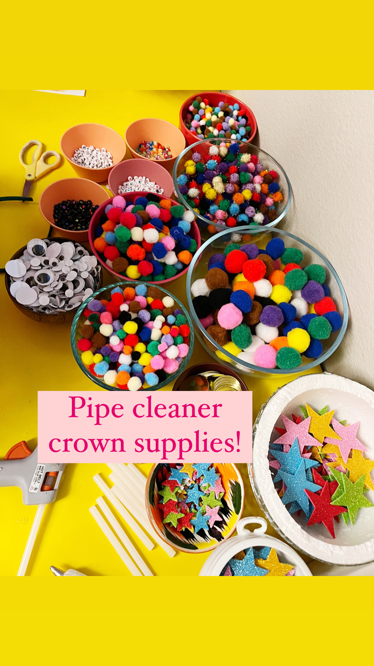 Pipe Cleaner Crown Supplies