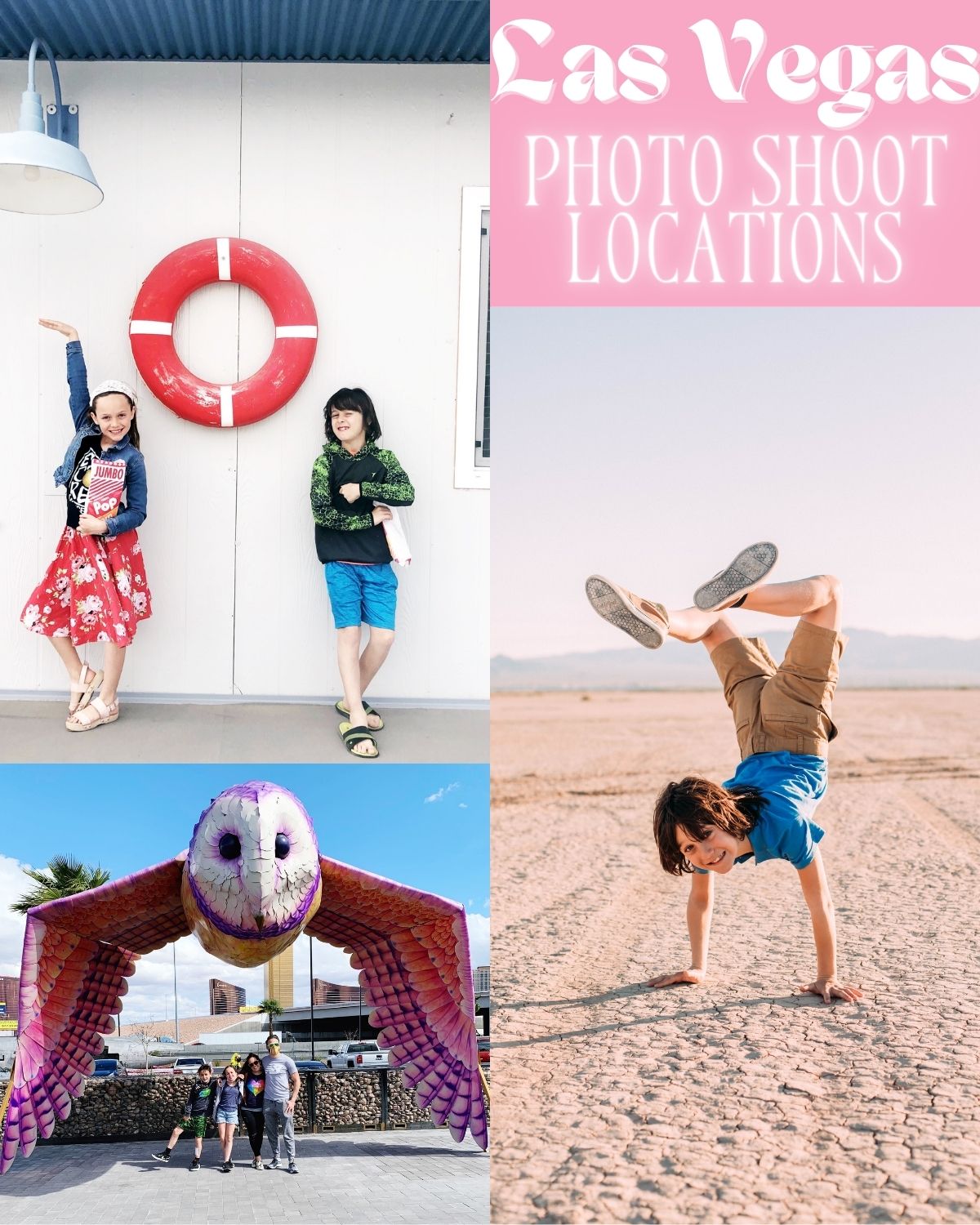 Best Las Vegas Photo Shoot Locations For Families